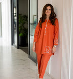 Bright Orange 2 piece Cord-Set