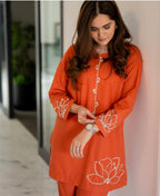 Bright Orange 2 piece Cord-Set